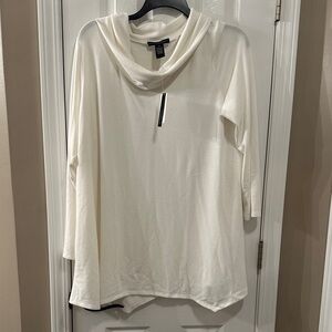 Grace Elements Cream Cowl Neck Sweater